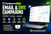 setup gohighlevel email and SMS campaigns with automation