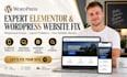 fix wordpress elementor bugs, errors and responsive issues