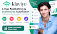 klaviyo email marketing automation shopify flows