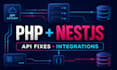 fix PHP, laravel or nestjs bugs and backend apis