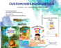 design creative and professional kids book covers