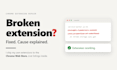 fix bugs and update your chrome extension to manifest v3