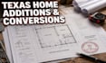 draw texas permit residential addition renovation and garage conversion plans