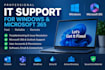 provide 24 hour remote IT support and microsoft 365