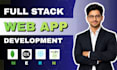 develop a custom full stack web application using mern, react and node