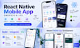 develop a react native mobile app for android and ios