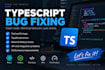 debug and fix your react typescript application