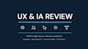 review your websites UX and information architecture for conversion gaps