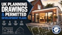 create UK planning permission and permitted development drawings
