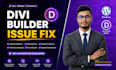 fix divi theme and divi builder issues on your divi website