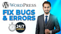 fix wordpress issues, woocommerce errors, and website bugs