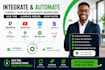 setup hubspot crm zoho pipedrive automation