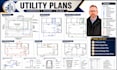 draw utility plans civil mep permit drawings site utility layout