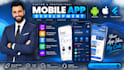 develop custom mobile app, fitness app, real estate app, mobile app development