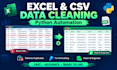 clean and format excel CSV data professionally