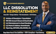 do llc dissolution, llc reinstatement, llc amendment, close ein wyoming, ontario