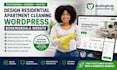 design residential apartment cleaning wordpress bookingkoala website