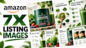 design amazon product listing images and infographics