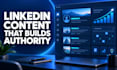 be your linkedin content manager for founders and b2b brands
