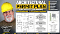 architectural permit plan architect drawing north carolina city permit drawing