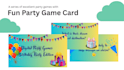 provide fun digital party game cards