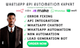 setup fix whatsapp business automation whatsapp api integraton