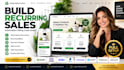 setup peptide store subscription billing sales funnel payment