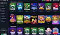 develop a crypto website,webapp with custom games and slots