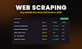 build a python web scraper and extract your data