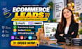 do shopify lead generation, find ecommerce decision makers with verified emails