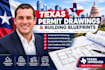 draft texas permit drawings and building blueprints