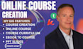 create online course content, course curriculum and ebook