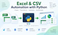 automate excel and CSV data processing with python