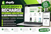 setup shopify recharge recurring subscription and b2b wholesale store