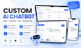 build a custom ai chatbot web app with any ai model