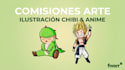 design your characters in cartoon and chibi styles