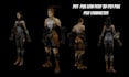 design texture rig low poly 3d model retro 3d low poly psx n64 ps1 character