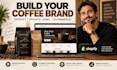 build coffee brand shopify store private label coffee website