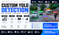 create custom yolo detection, object recognition, image analysis and ai solution