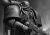 create a unique grimdark sci fi character inspired by warhammer 40k