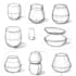 make industrial design lamp sketches modeling design