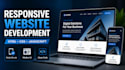 build a responsive modern website using html css javascript