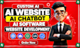 ai website, ai chatbot, ai software as a ai developer