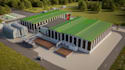 design 3d factory layout, industrial building, warehouse 3d views and render