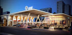 automatic 3d ev charging station,3d gas station, e trucks station,parking render