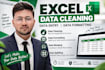 clean, format, merge, split excel data