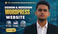 build wordpress website or redesign wordpress website using elementor pro