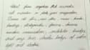 write neat cursive handwriting letters and notes in english