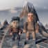 create a 2d low poly model