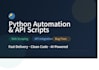 write python scripts for web scraping and api automation